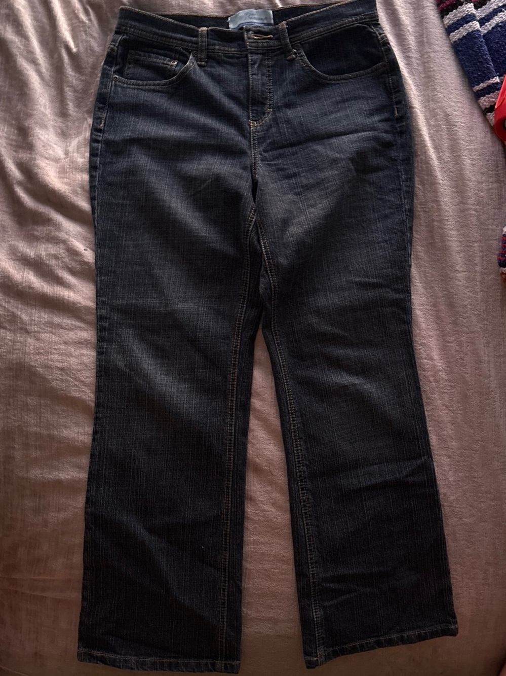 Men's Dark Wash Bootcut Jeans - Classic Everyday Style